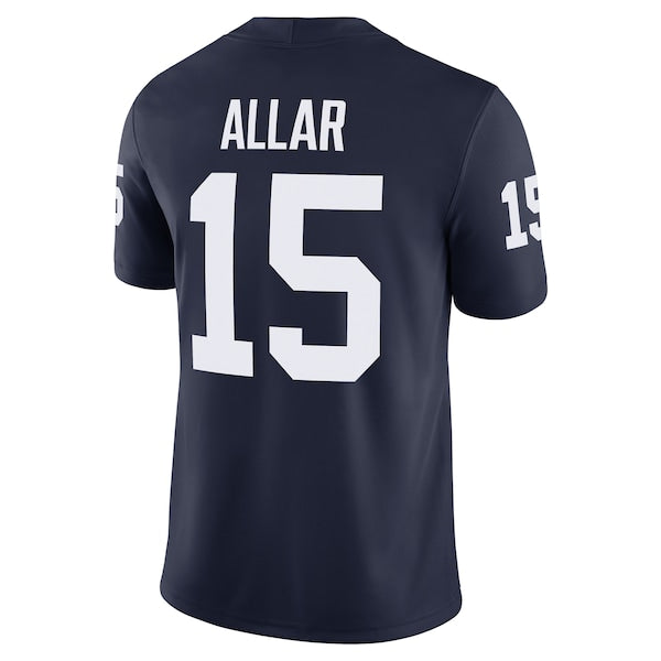 Men's Nike Drew Allar Navy Penn State Nittany Lions NIL Football Game Jersey - Image 3