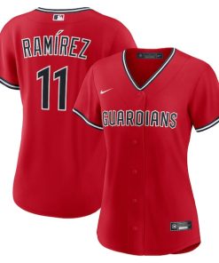 Jos¨¦ Ram¨ªrez Cleveland Guardians Nike Women's Alternate 2 Replica Jersey - Red