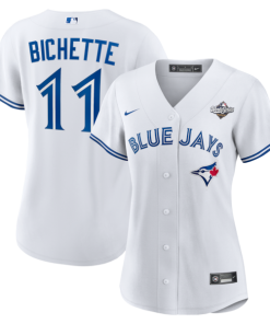 Bo Bichette Toronto Blue Jays Nike Women's 2025 World Series Home Replica Player Jersey - White