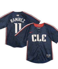 Jose Ramirez Cleveland Guardians Nike Toddler 2024 City Connect Limited Jersey - Navy