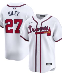 Austin Riley Atlanta Braves Nike Home Limited Player Jersey - White