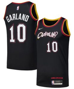 Darius Garland Cleveland Cavaliers Nike Swingman Player Jersey - City Edition - Black