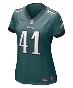 Alternative view of Nicholas Morrow Philadelphia Eagles Nike Women's  Game Jersey - Midnight Green