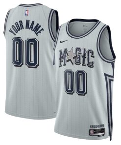 Orlando Magic Nike Unisex 2024/25 Custom Swingman Jersey - City Edition - Silver