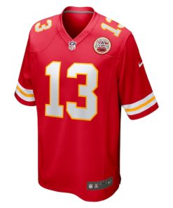 Alternative view of Chris Oladokun Kansas City Chiefs Nike  Game Jersey -  Red