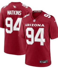 Carlos Watkins Arizona Cardinals Nike Game Player Jersey - Cardinal