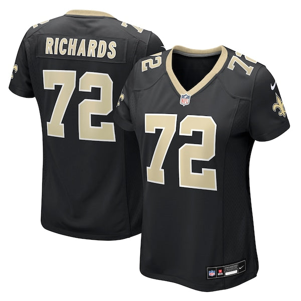 Asim Richards New Orleans Saints Nike Women's Team Game Jersey - Black