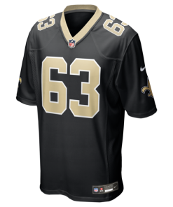 Alternative view of Sataoa Laumea New Orleans Saints Nike Team Game Jersey -  Black