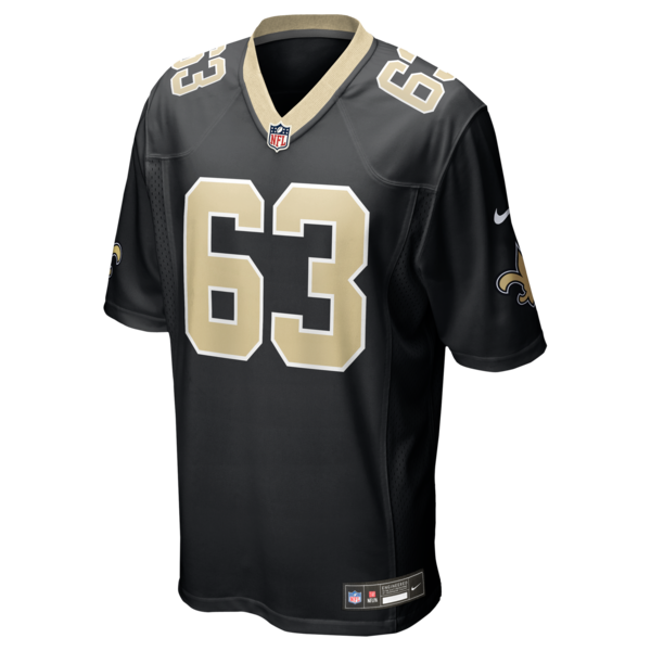 Sataoa Laumea New Orleans Saints Nike Team Game Jersey - Black - Image 2