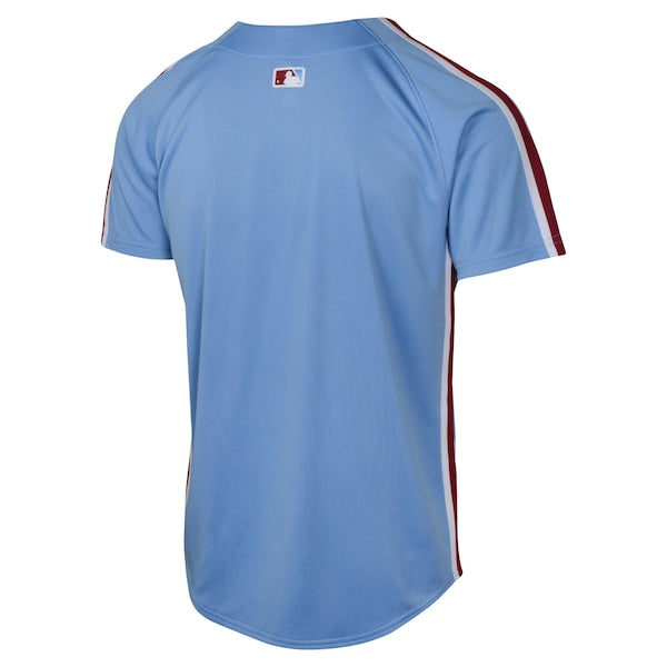 Philadelphia Phillies Nike Youth Alternate Limited Jersey - Light Blue - Image 3