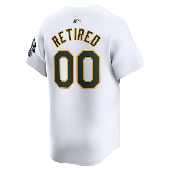 Oakland Athletics Nike Home Limited Pick-A-Player Retired Roster Jersey - White - Image 3