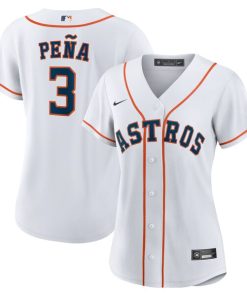 Jeremy Pe?a Houston Astros Nike Women's Home Replica Jersey - White