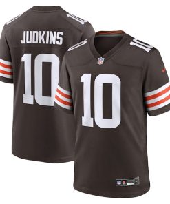 Quinshon Judkins Cleveland Browns Nike 2025 NFL Draft Game Jersey - Brown