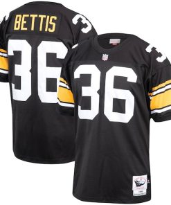 Jerome Bettis Pittsburgh Steelers 1996 Authentic Throwback Retired Player Jersey - Black