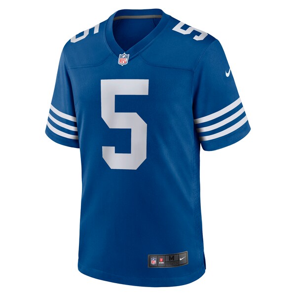 Anthony Richardson Indianapolis Colts Nike 2023 NFL Draft First Round Pick Alternate Game Jersey - Royal/Royal/White - Image 3