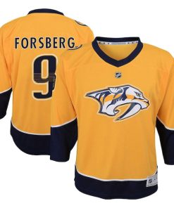 Filip Forsberg Nashville Predators Youth  Home Replica Player Jersey - Gold