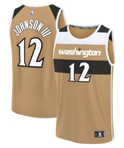 Tre Johnson III Washington Wizards  2025/26 City Edition Fast Break Jersey - Gold