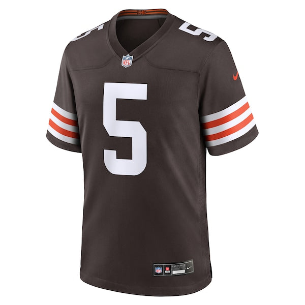 Jameis Winston Cleveland Browns Nike Team Game Jersey - Brown - Image 2