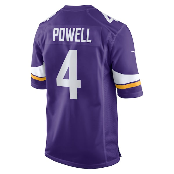 Brandon Powell Minnesota Vikings Nike Game Jersey - Purple - Image 3