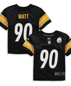 T.J. Watt Pittsburgh Steelers Nike Toddler Game Jersey - Black