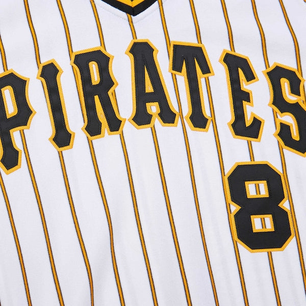 Willie Stargell Pittsburgh Pirates Cooperstown Collection 1979 Authentic Jersey - White - Image 5