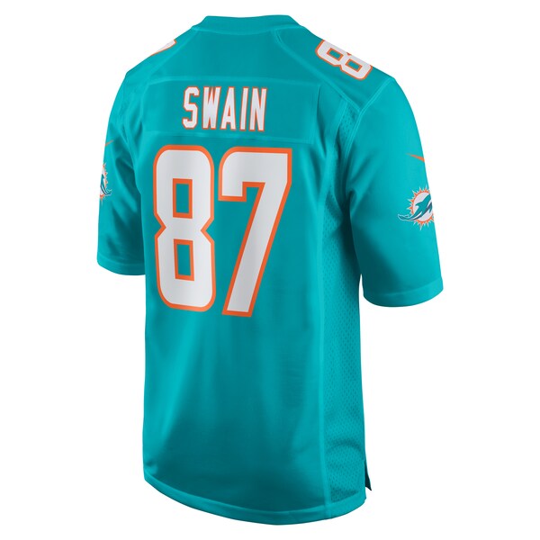 Freddie Swain Miami Dolphins Nike Game Jersey - Aqua - Image 3