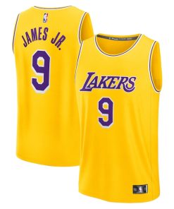 Bronny James Los Angeles Lakers  2024 NBA Draft Fast Break Player Jersey - Icon Edition - Gold