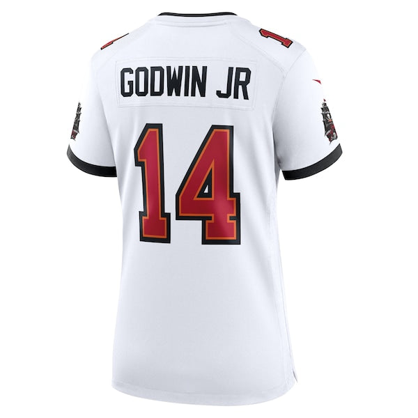 Chris Godwin Jr. Tampa Bay Buccaneers Nike Women's 50th Season White Game Jersey - White - Image 3