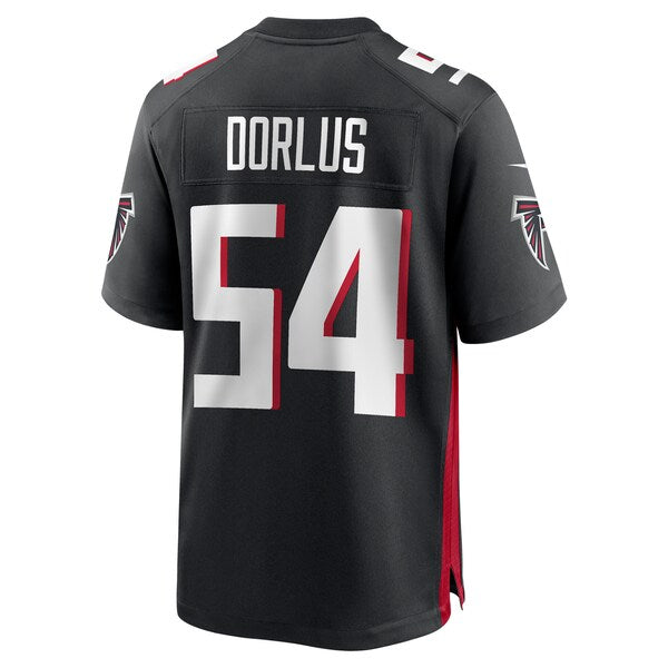 Brandon Dorlus Atlanta Falcons Nike Team Game Jersey - Black - Image 3