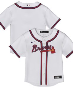 Atlanta Braves Toddler Home Replica Jersey - White