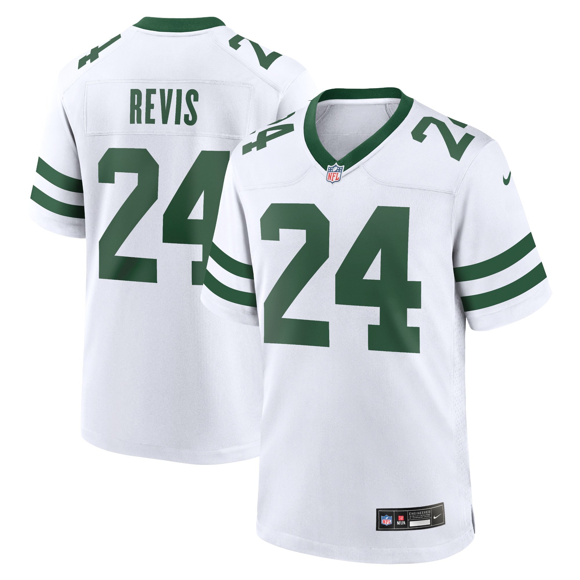 Darrelle Revis New York Jets Nike Retired Player Game Jersey - Gotham Green/White - Image 6