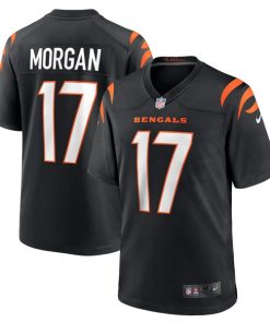 Stanley Morgan Cincinnati Bengals Nike Player Game Jersey - Black