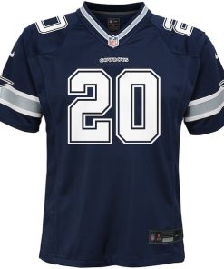 Alternative view of Tony Pollard Dallas Cowboys Nike Youth Game Jersey - Navy