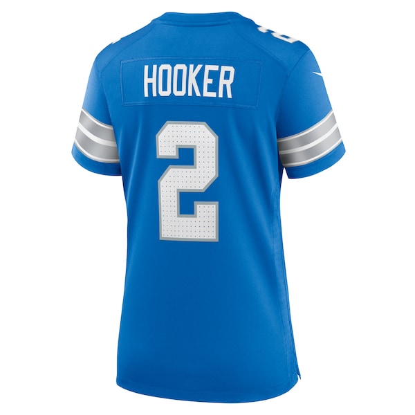 Hendon Hooker Detroit Lions Nike Women's Team Game Jersey - Blue - Image 7