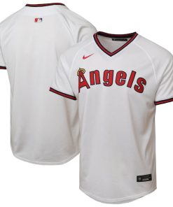 Los Angeles Angels Youth Alternate 2 Limited Jersey - White/Red