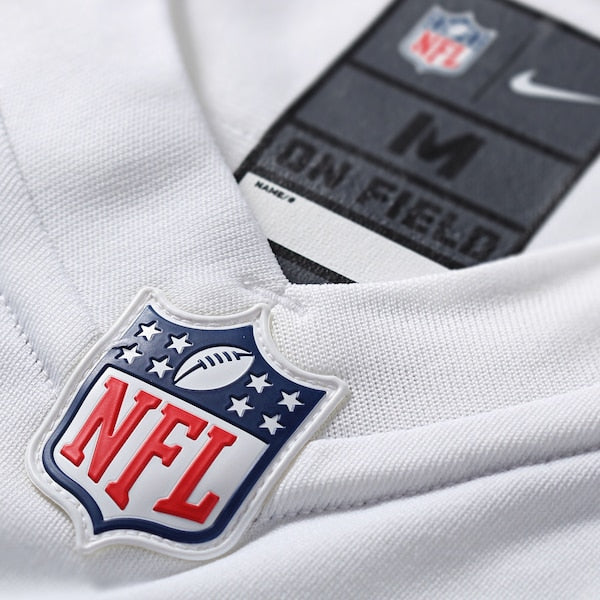 Derek Carr Las Vegas Raiders Nike Game Jersey - White - Image 5
