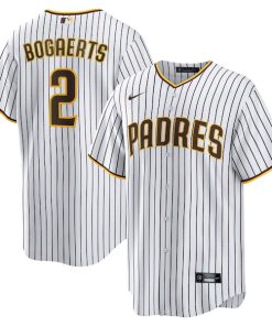 Xander Bogaerts San Diego Padres Nike Home Official Replica Player Jersey - White/Brown