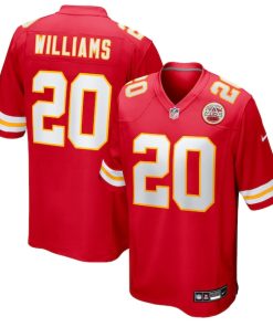 Nohl Williams Kansas City Chiefs Nike Team Game Jersey -  Red