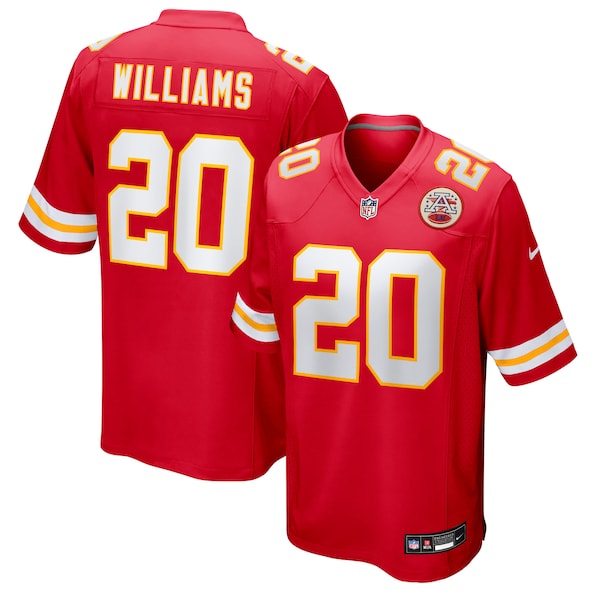 Nohl Williams Kansas City Chiefs Nike Team Game Jersey - Red