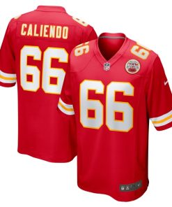 Mike Caliendo Kansas City Chiefs Nike Game Player Jersey - Red