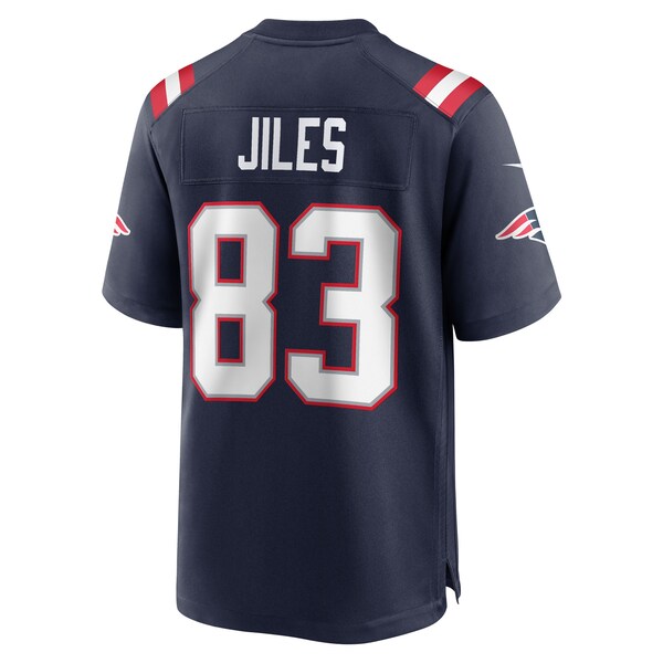 John Jiles New England Patriots Nike Team Game Jersey - Navy - Image 3