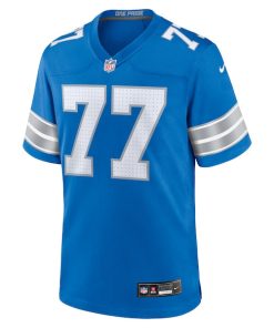 Alternative view of Frank Ragnow Detroit Lions Nike Team Game Jersey -  Blue