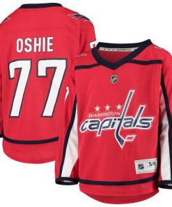 TJ Oshie Washington Capitals Youth Home Player Replica Jersey - Red
