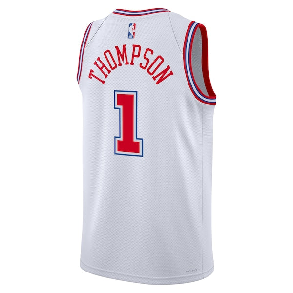 Amen Thompson Houston Rockets Nike Unisex 2025/26 Swingman Jersey - White - City Edition - Image 3