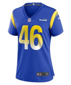 Alternative view of Kenny Logan Jr. Los Angeles Rams Nike Women's Game Jersey -  Royal