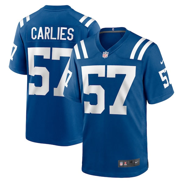 Jaylon Carlies Indianapolis Colts Nike Game Jersey - Royal