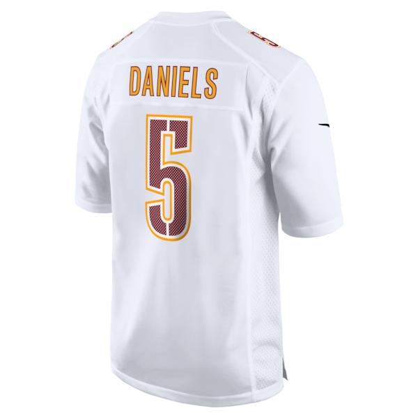 Jayden Daniels Washington Commanders Nike Fashion Jersey - Tundra White - Image 4