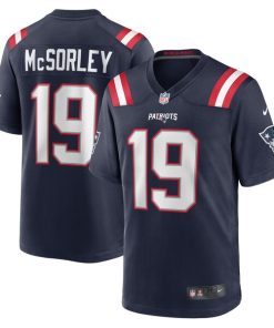 Trace McSorley New England Patriots Nike Game Player Jersey - Navy