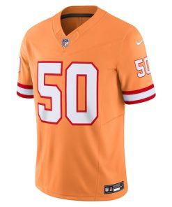 Alternative view of Vita Vea Tampa Bay Buccaneers Nike Vapor F.U.S.E. Limited Jersey - Orange