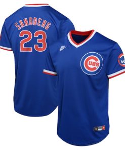 Ryne Sandberg Chicago Cubs Nike Youth Cooperstown Collection Limited Player Jersey - Blue